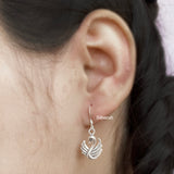 Swan Silver Earring