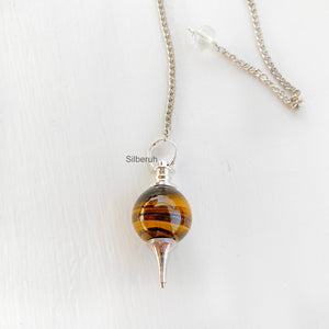 Tiger's Eye Pendulum