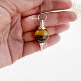 Tiger's Eye Pendulum