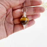 Tiger's Eye Pendulum