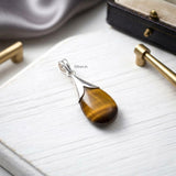 Tiger's Eye Silver Pendant