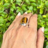 Tiger's Eye Silver Ring