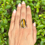 Tiger's Eye Silver Ring