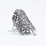 Tree Of Life Silver Ring
