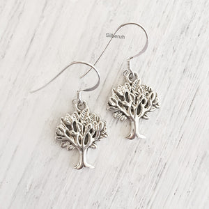 Tree Silver Earring