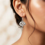 tree silver earrings 925 sterling India