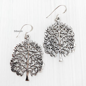 Tree of Life Silver Earring