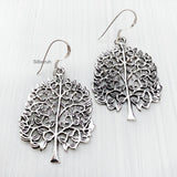 Tree of Life Silver Earring