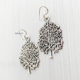 Tree of Life Silver Earring