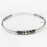 Tribal Silver Bangle