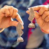 Tribal Silver Jhumka