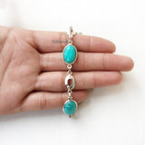 Turquoise Silver Bracelet