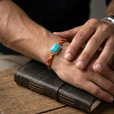 925 Silver Turquoise Rakhi for Brother