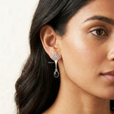 sterling silver black onyx drop earrings design