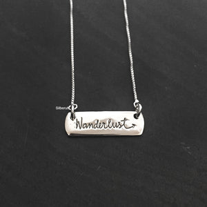 Wanderlust Silver Necklace