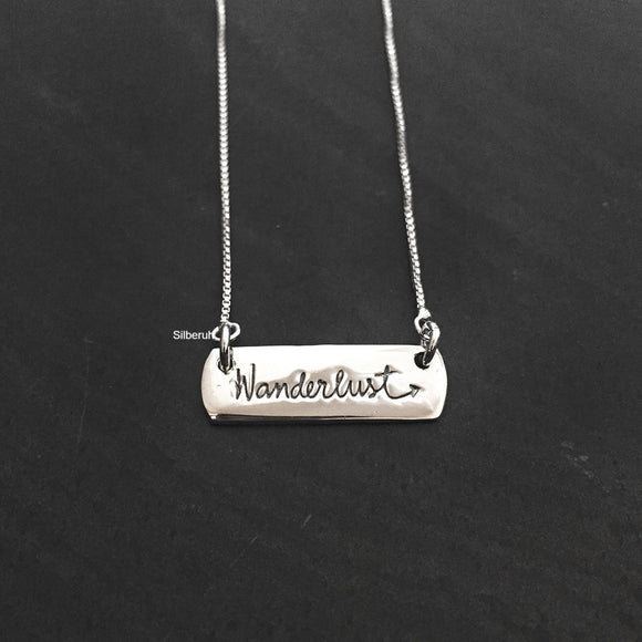 Wanderlust Silver Necklace