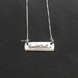 Wanderlust Silver Necklace