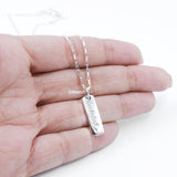 Wanderlust Silver Pendant