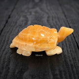 Yellow Calcite Tortoise