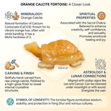 Yellow Calcite Tortoise