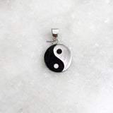 Yin Yang Silver Pendant