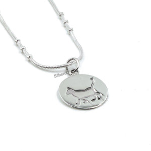 Cat Silver Pendant