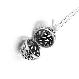 Filigree Silver Locket Pendant