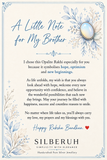 Opalite Silver Rakhi – Gift the Blessing of Hope & New Beginnings