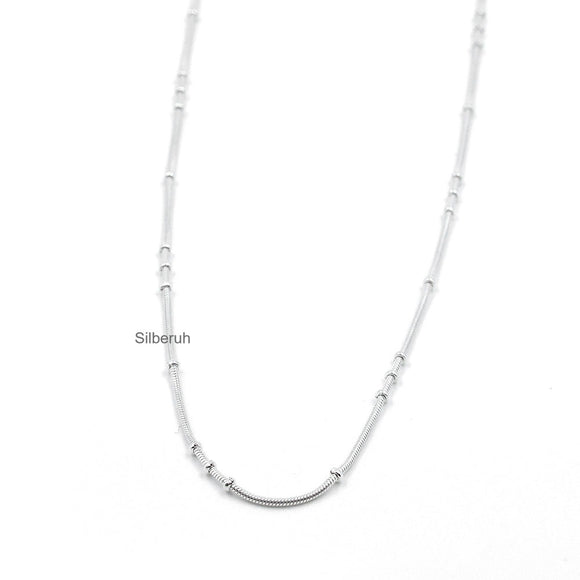 Silver Snake Chain - 18