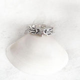 STAR SILVER ADJUSTABLE TOE RING - SILBERUH