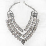 TRIBAL SILVER NECKLACE - SILBERUH