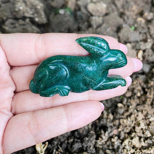 Green Aventurine Rabbit