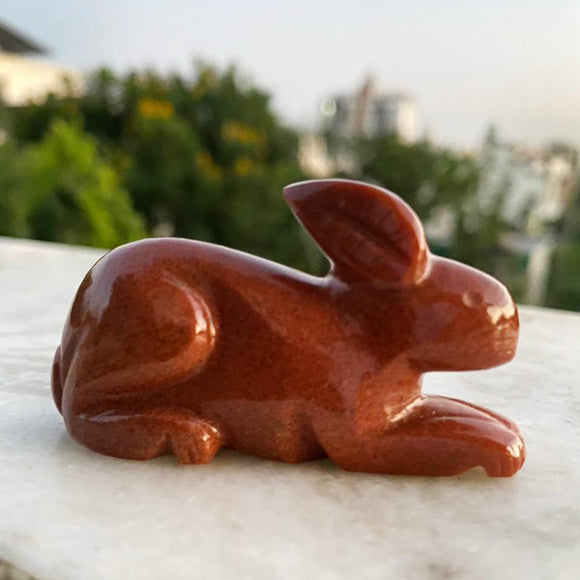 Red Aventurine Rabbit