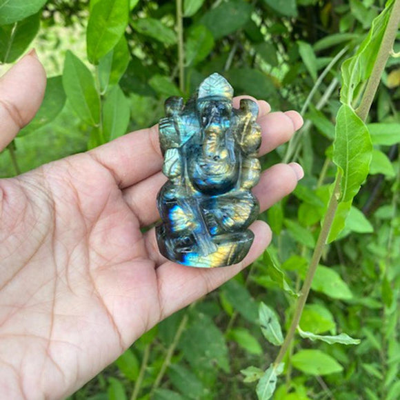 Labradorite Ganesha