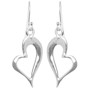 HEART SILVER EARRING - SILBERUH