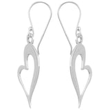 HEART SILVER EARRING - SILBERUH
