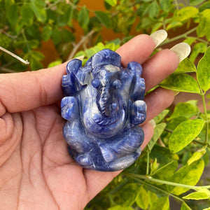 Sodalite Ganesha