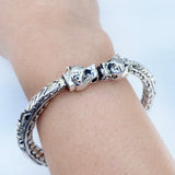 925 sterling silver panther kada unisex
