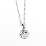 Aries Silver Pendant