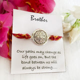BROTHER SILVER RAKHI - SILBERUH
