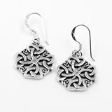 Celtic Silver Earring