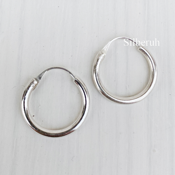 Double Hoop Earrings - Harley Silver | Ana Luisa | Online Jewelry Store At  Prices You'll Love
