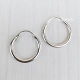 Everyday Silver Hoop Earring