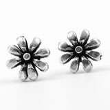 Flower Silver Stud