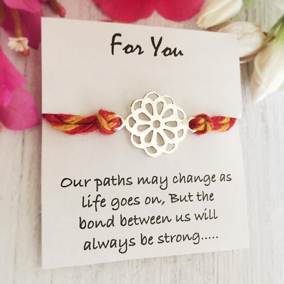 For You Silver Rakhi