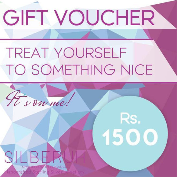 GIFT CARD - 1500 - SILBERUH