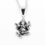 Ganpati Silver Pendant