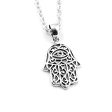 Hamsa Silver Pendant