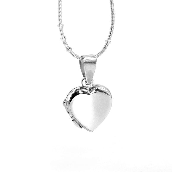 Heart Silver Locket Pendant – SILBERUH