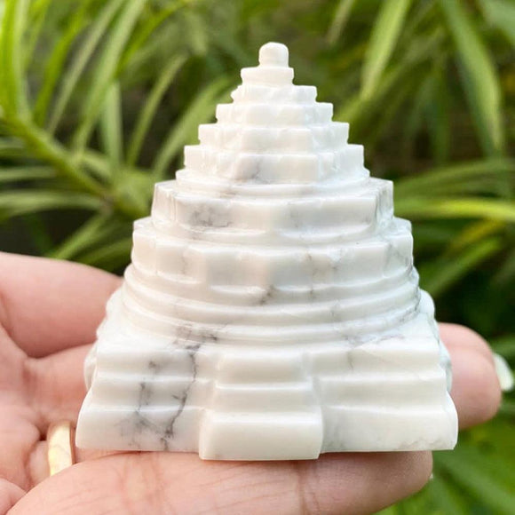 Howlite Shri Yantra